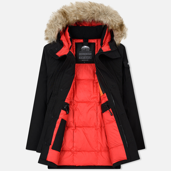 Мужская куртка парка Penfield Hoosac FF Hoodie Parka Black
