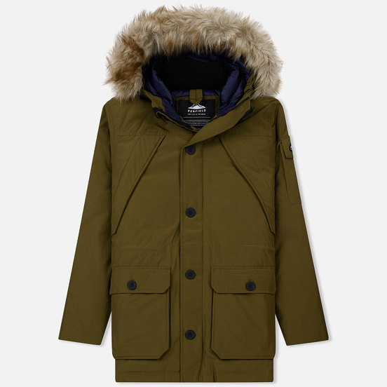 Мужская куртка парка Penfield Hoosac FF Hoodie Parka Dark Olive