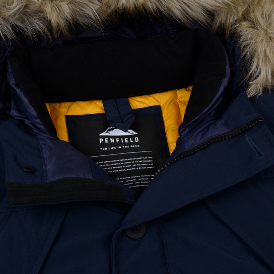 Мужская куртка парка Penfield Hoosac FF Hoodie Parka Peacoat