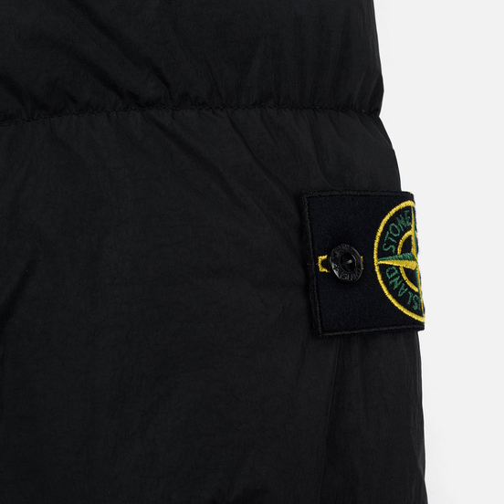 Мужская куртка парка Stone Island Crinkle Reps Nylon Down Black