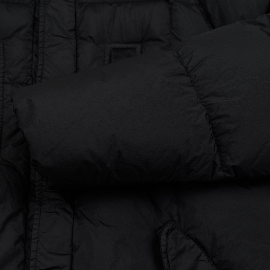 Мужская куртка парка Stone Island Crinkle Reps Nylon Down Black