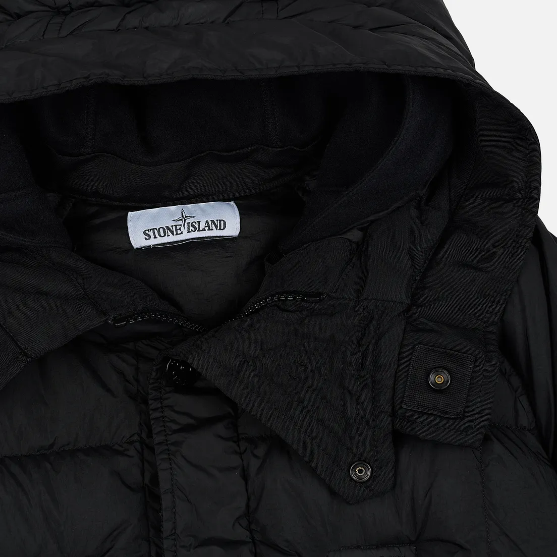 Stone Island Мужская куртка парка Crinkle Reps Nylon Down