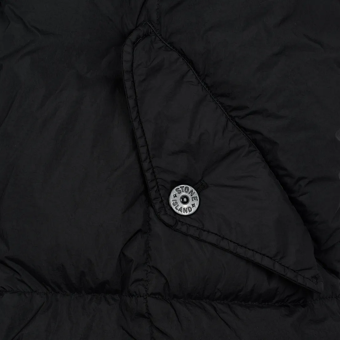 Stone Island Мужская куртка парка Crinkle Reps Nylon Down