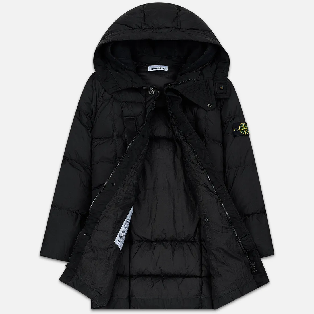 Stone Island Мужская куртка парка Crinkle Reps Nylon Down