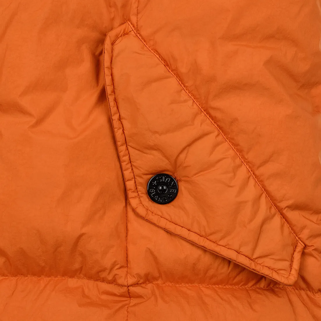 Stone Island Мужская куртка парка Crinkle Reps Nylon Down
