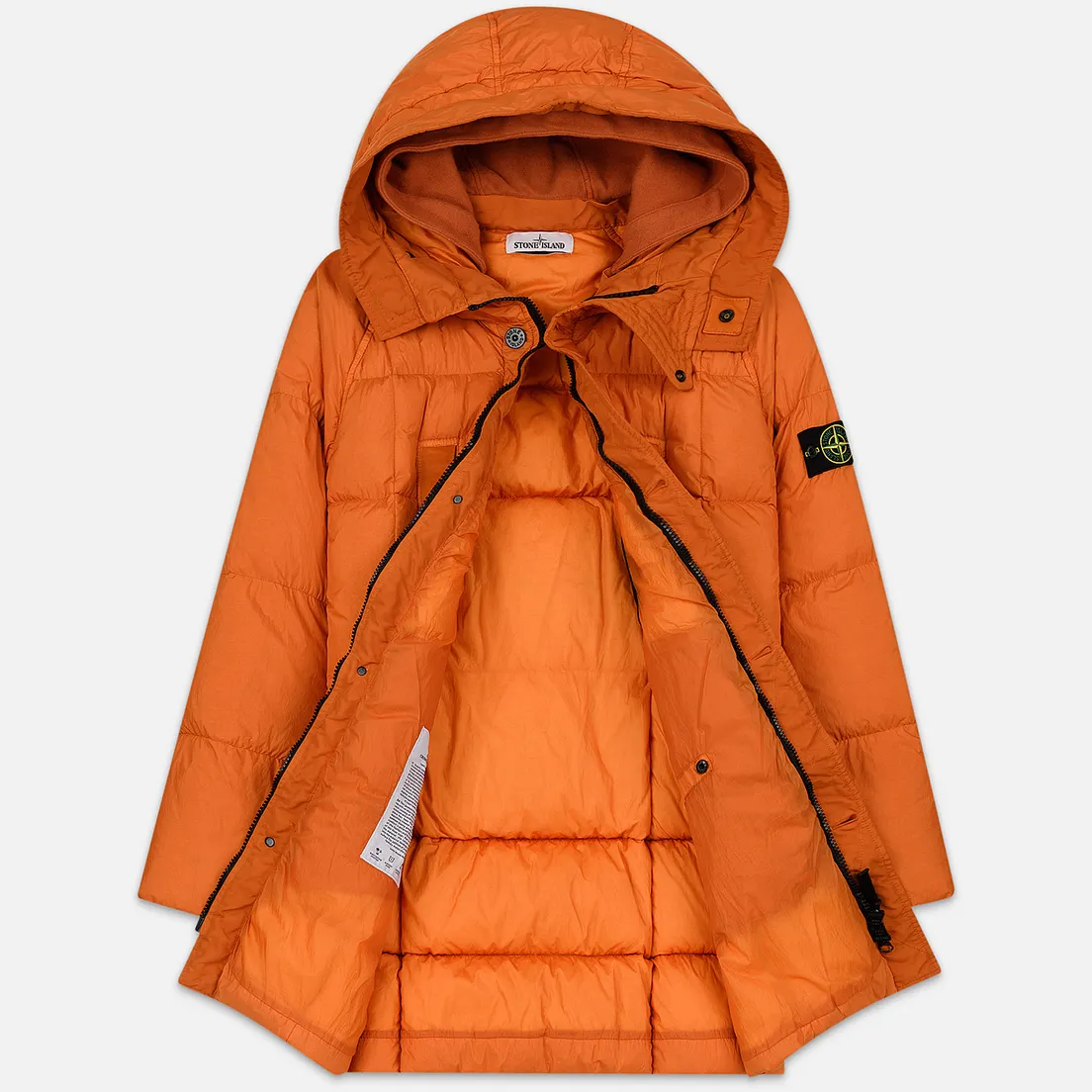 Stone Island Мужская куртка парка Crinkle Reps Nylon Down