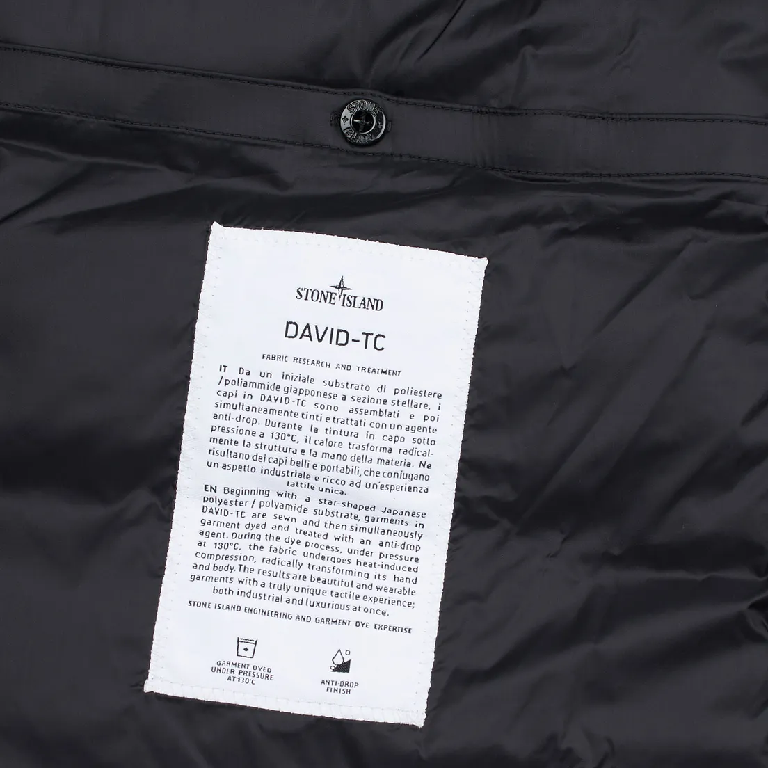 Stone Island Мужская куртка парка David TC
