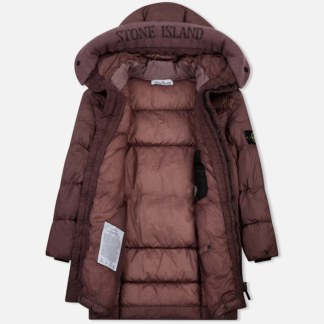 Stone Island Мужская куртка парка Garment Dyed Crinkle Reps Nylon Down