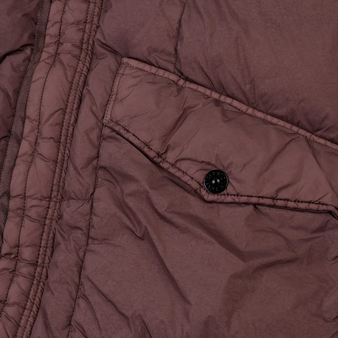Stone Island Мужская куртка парка Garment Dyed Crinkle Reps Nylon Down