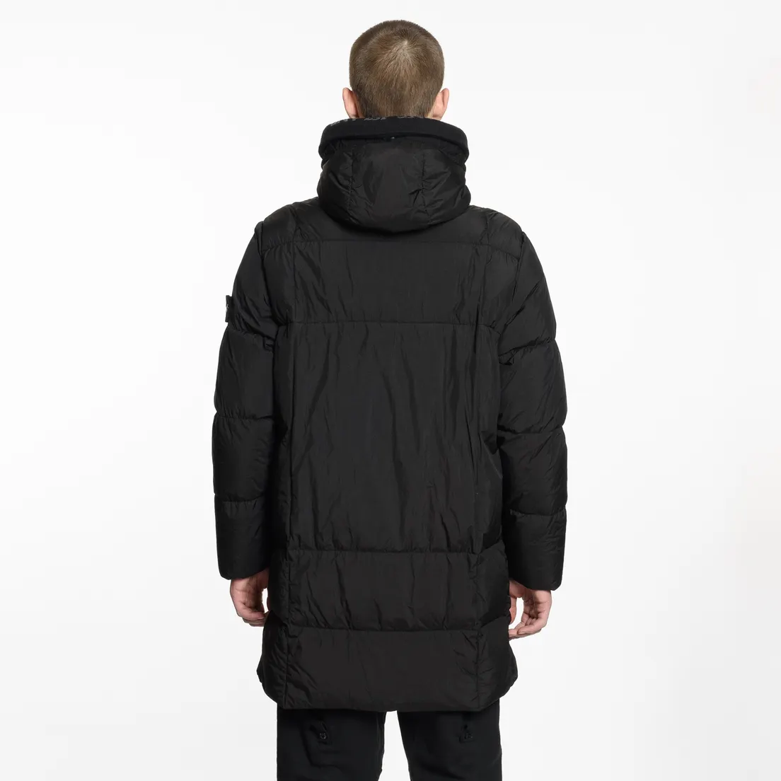 Stone Island Мужская куртка парка Garment Dyed Crinkle Reps Nylon Down