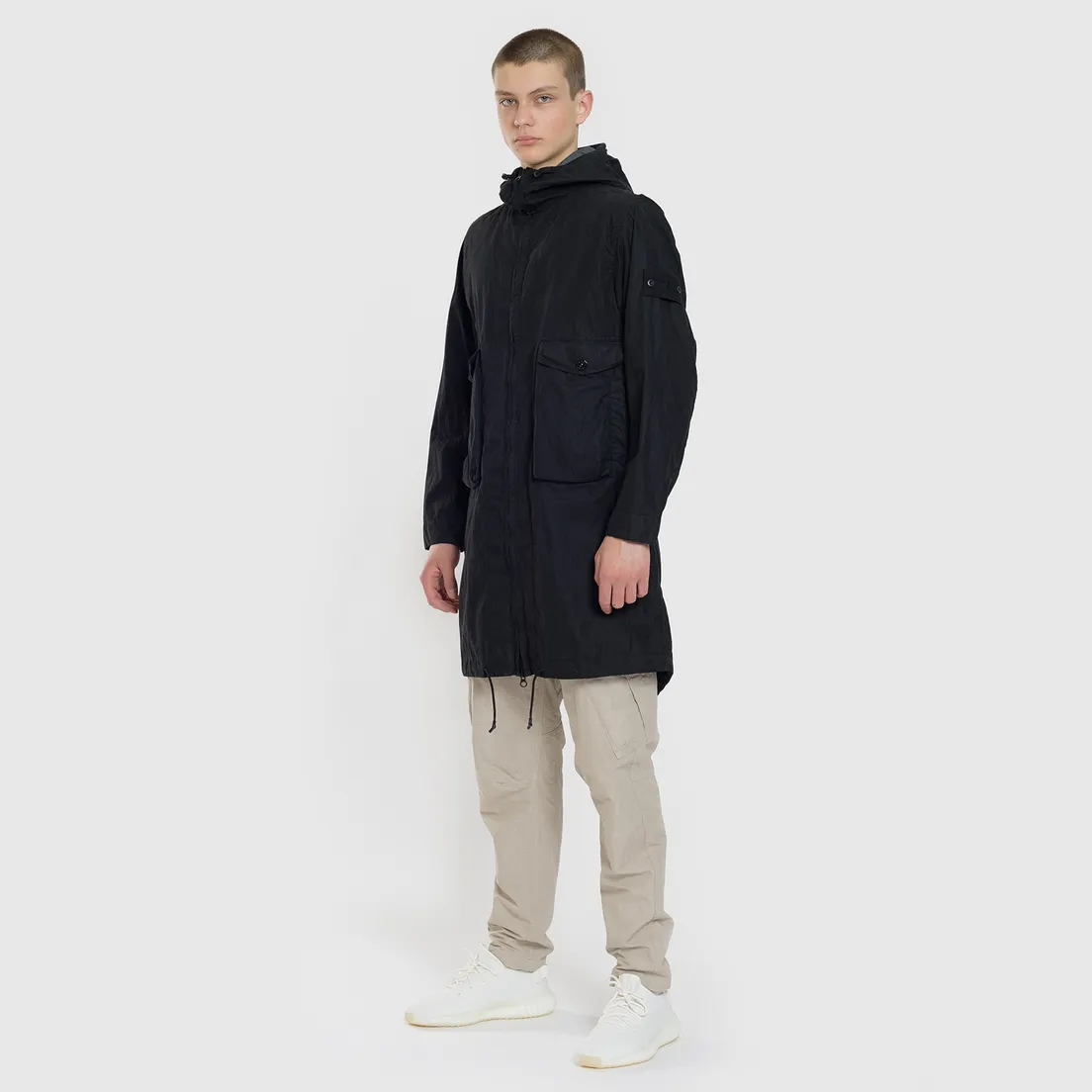 Stone Island Мужская куртка парка Ghost Piece Cotton/Nylon