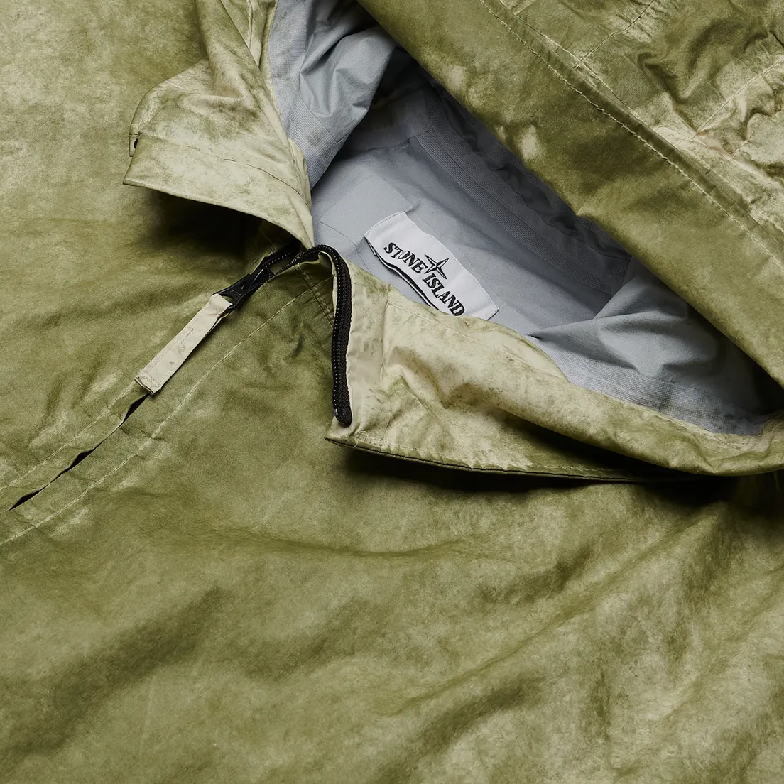 Stone Island Мужская куртка парка Membrana 3L Dust Colour Finish