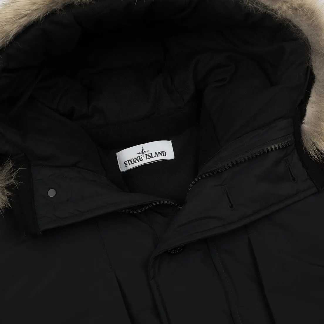 Stone Island Мужская куртка парка Micro Reps Down