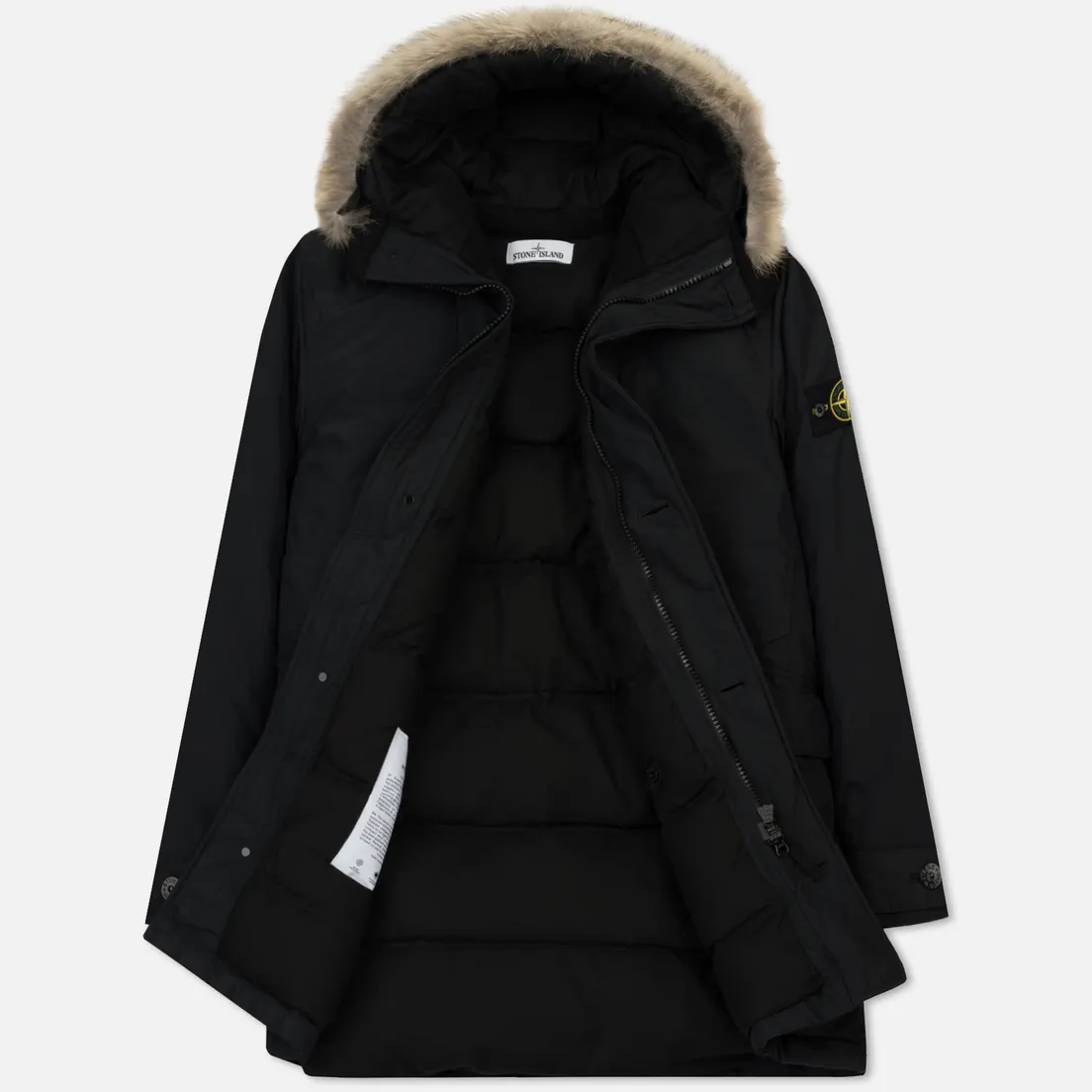 Stone Island Мужская куртка парка Micro Reps Down