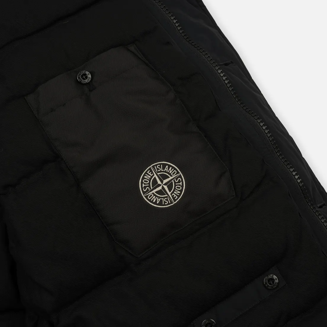 Stone Island Мужская куртка парка Micro Reps Down