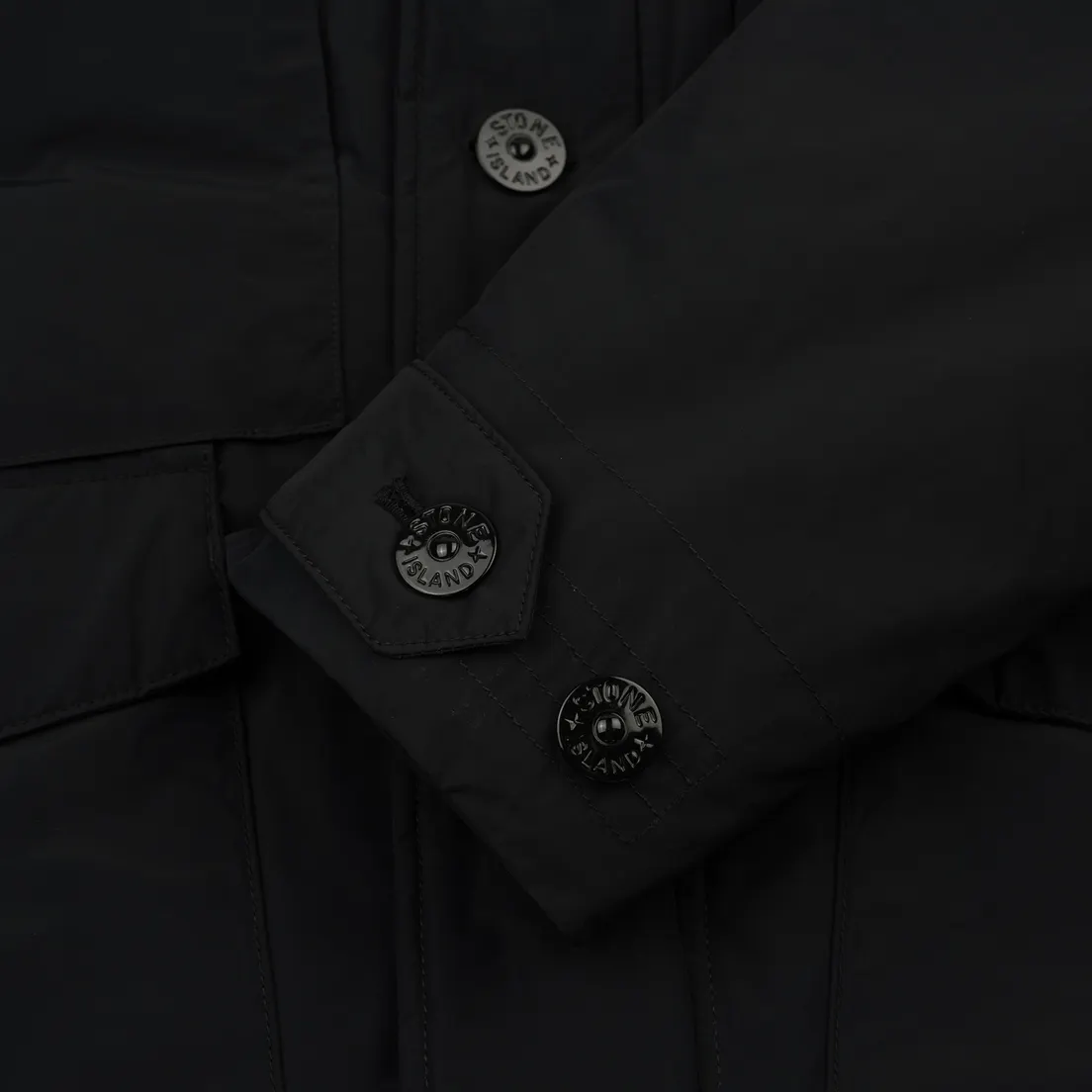 Stone Island Мужская куртка парка Micro Reps Down