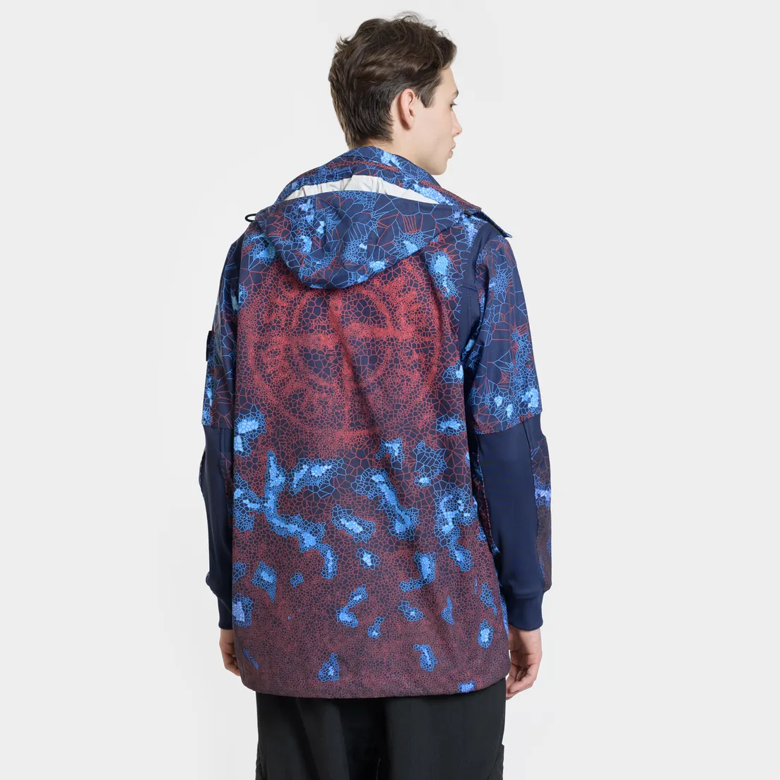 Stone Island Мужская куртка парка Printed Heat Reactive Tessuto Termo Sensibile