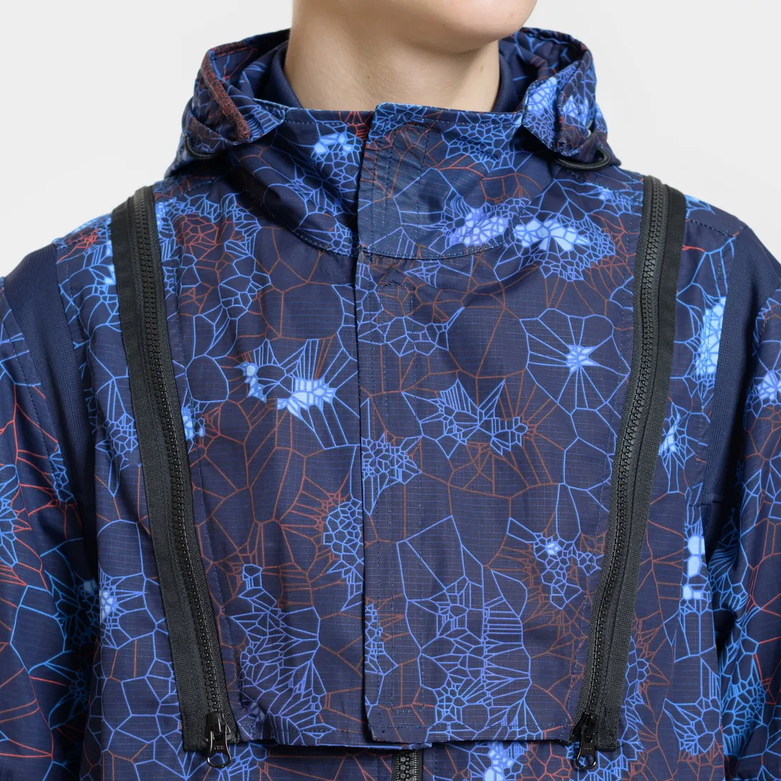 Stone Island Мужская куртка парка Printed Heat Reactive Tessuto Termo Sensibile