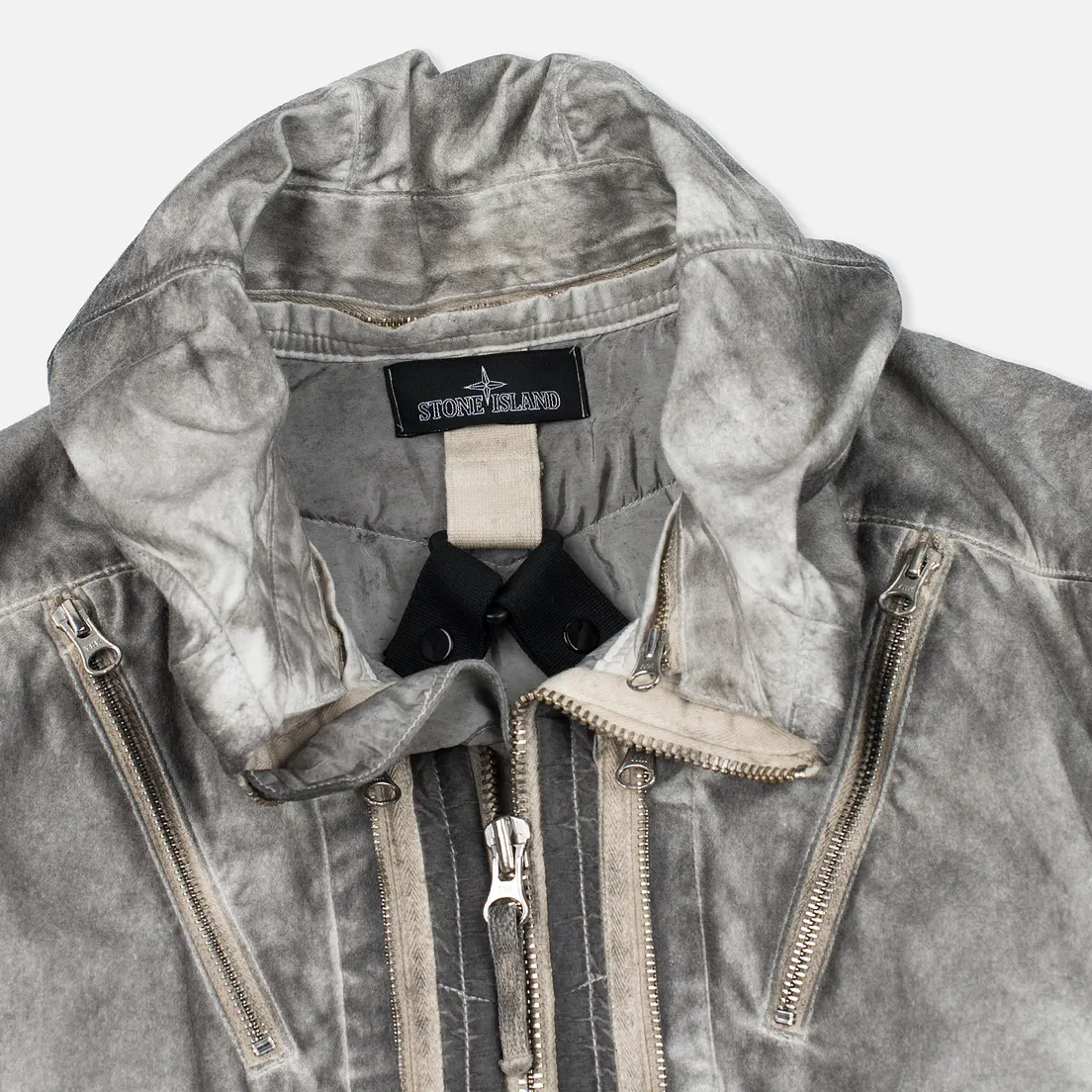Stone Island Shadow Project Мужская куртка парка Double Front Raso-R/Nylon