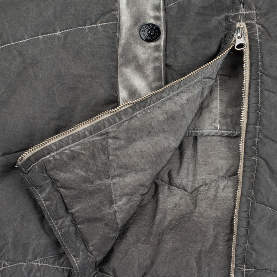 Мужская куртка парка Stone Island Shadow Project Double Front Raso-R/Nylon Metal Grey