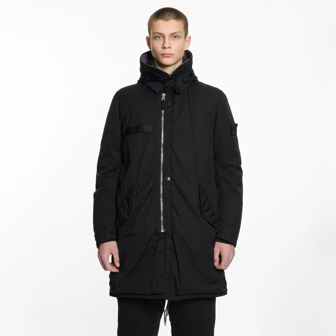 Stone Island Shadow Project Мужская куртка парка Down Fishtail Drop Pocket