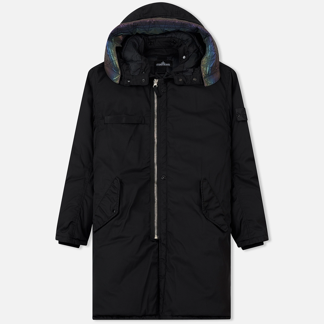 Stone Island Shadow Project Мужская куртка парка Down Fishtail Drop Pocket