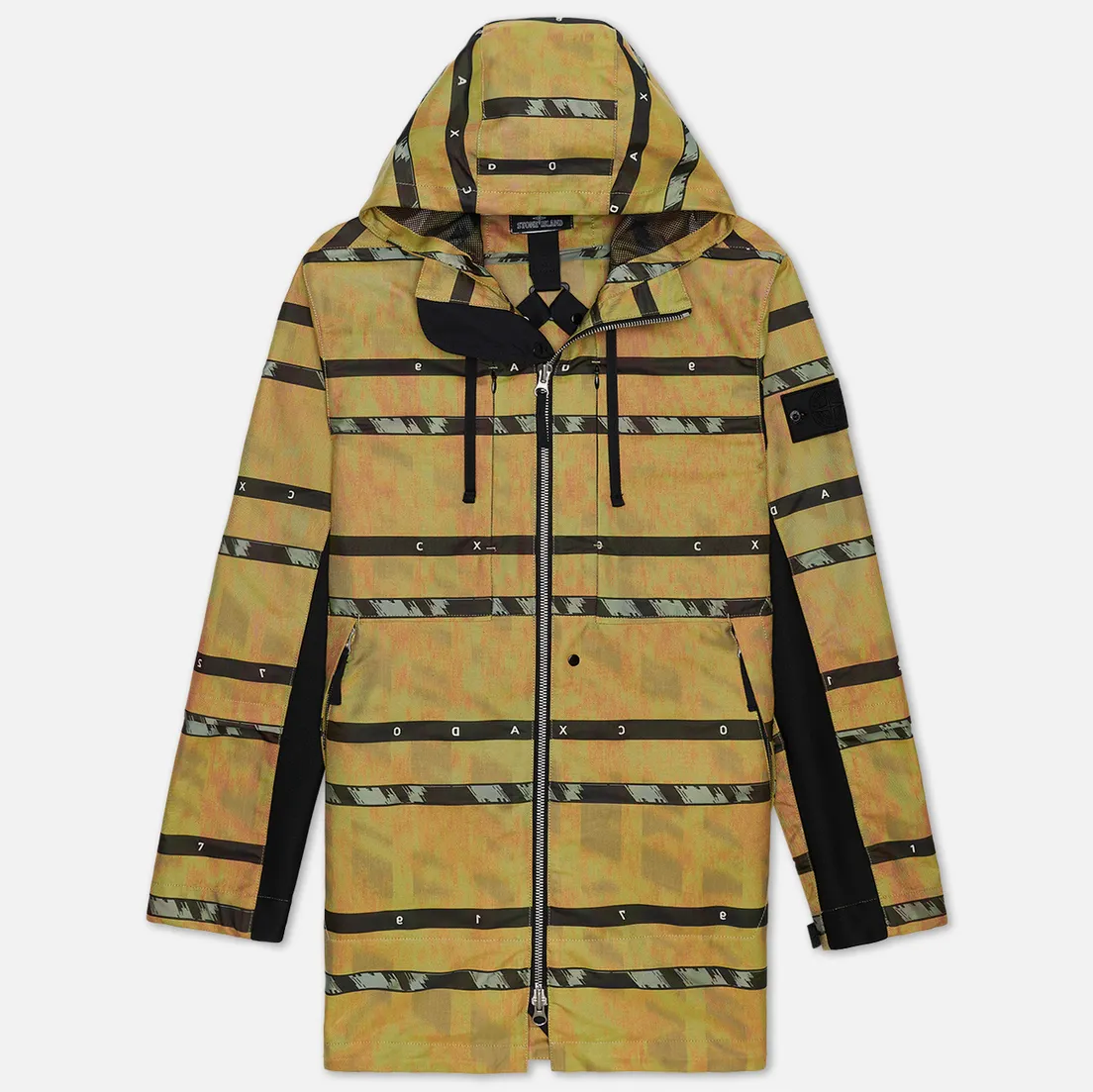 Stone Island Shadow Project Мужская куртка парка DPM Chine Jacquard