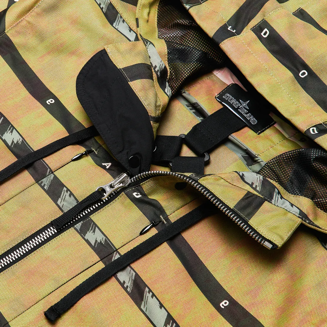 Stone Island Shadow Project Мужская куртка парка DPM Chine Jacquard