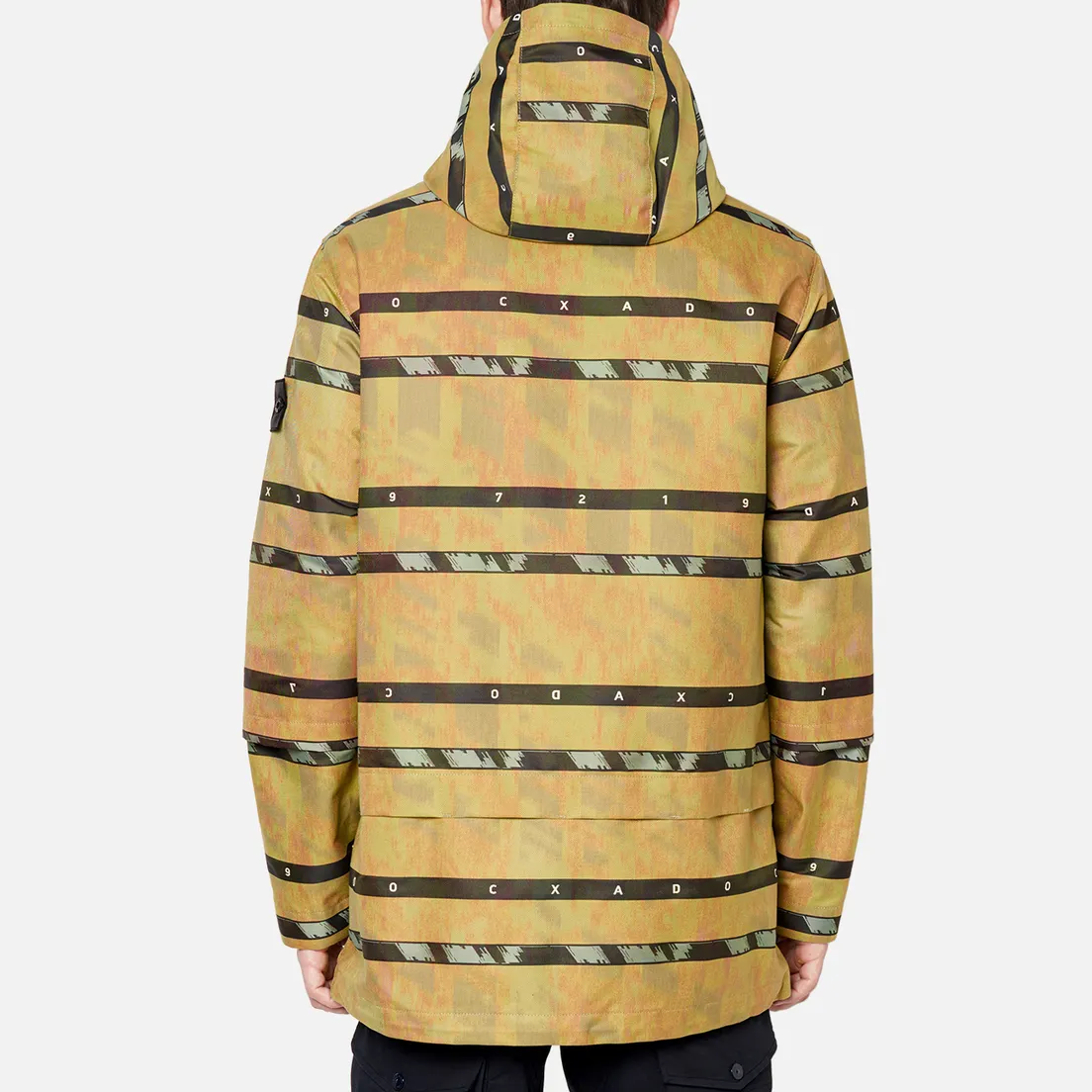 Stone Island Shadow Project Мужская куртка парка DPM Chine Jacquard