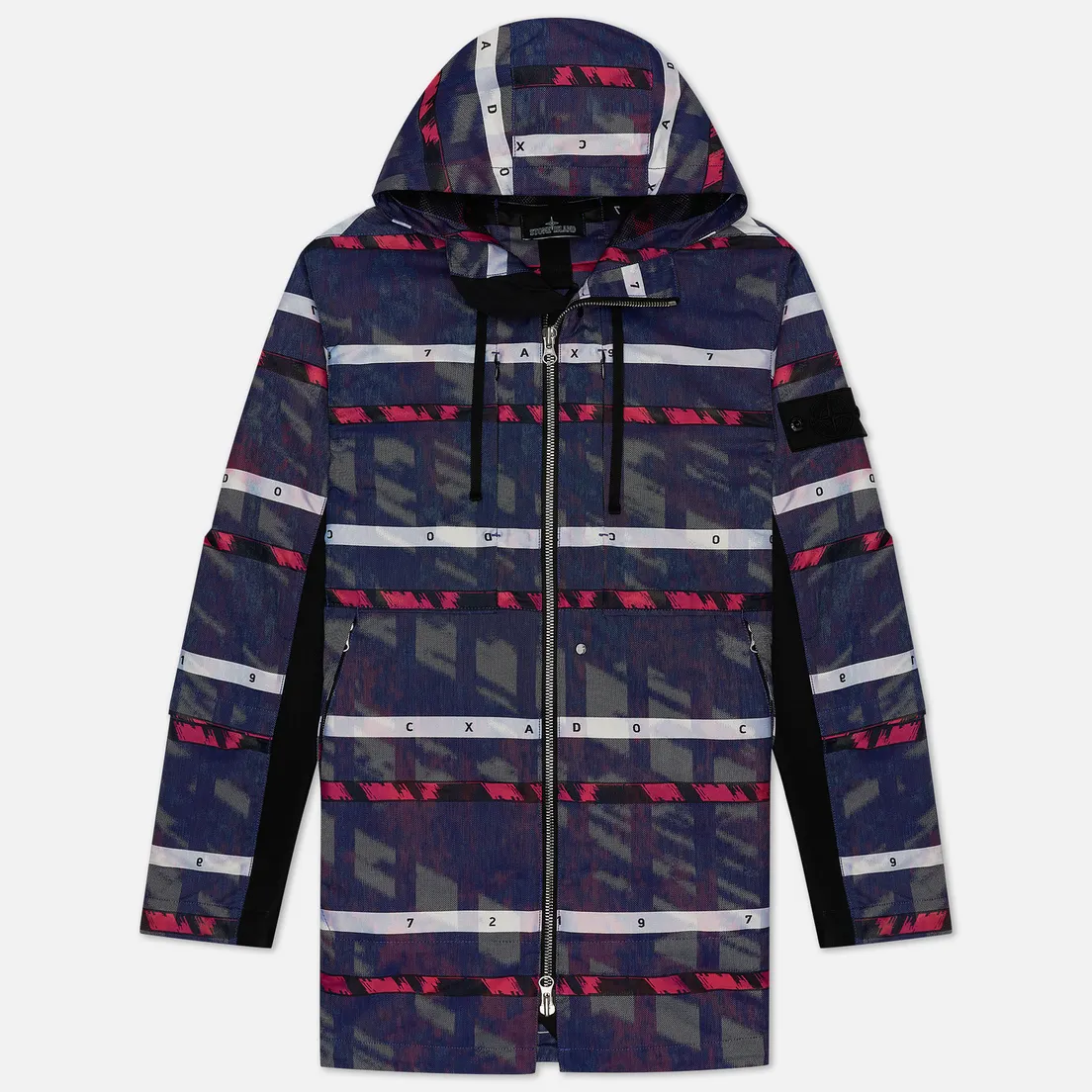 Stone Island Shadow Project Мужская куртка парка DPM Chine Jacquard