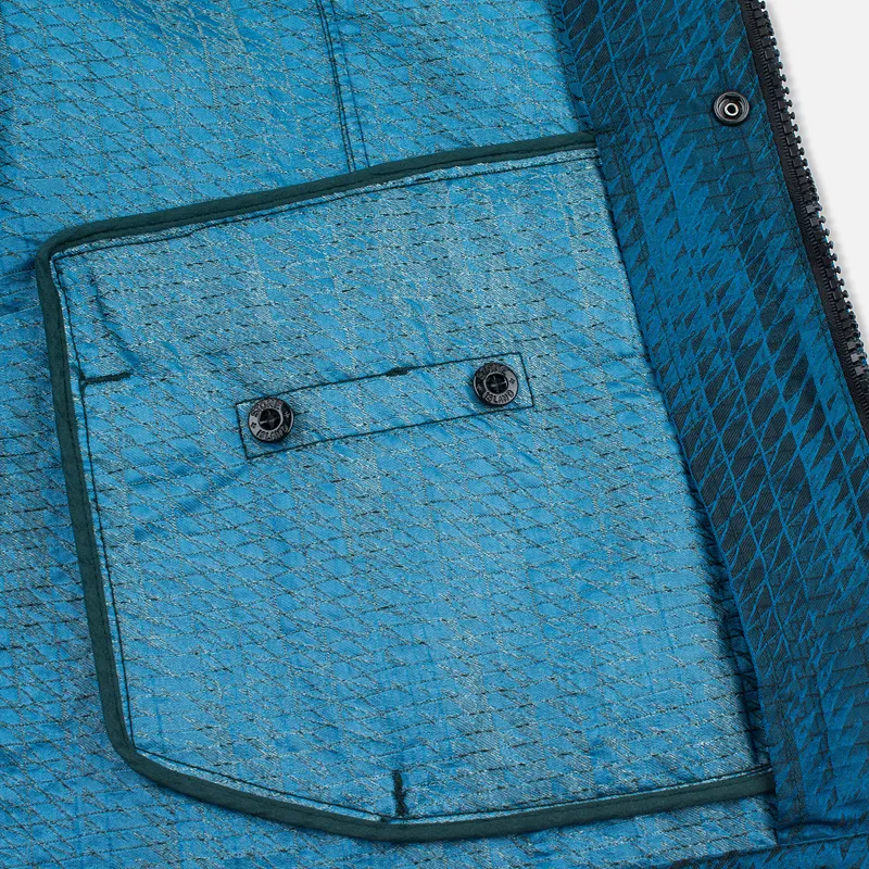 Stone Island Shadow Project Мужская куртка ветровка Jacquard Viscosa Nylon