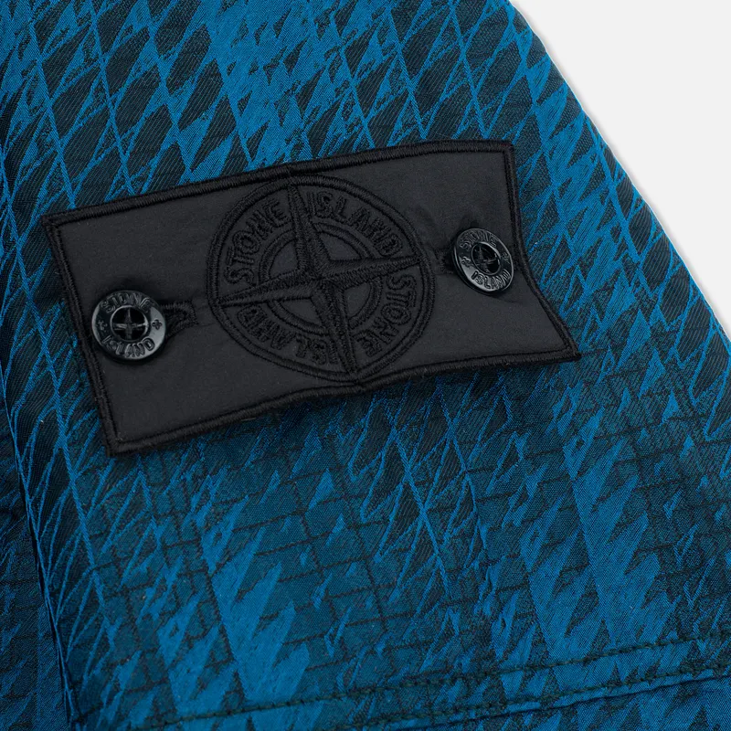Stone Island Shadow Project Мужская куртка ветровка Jacquard Viscosa Nylon