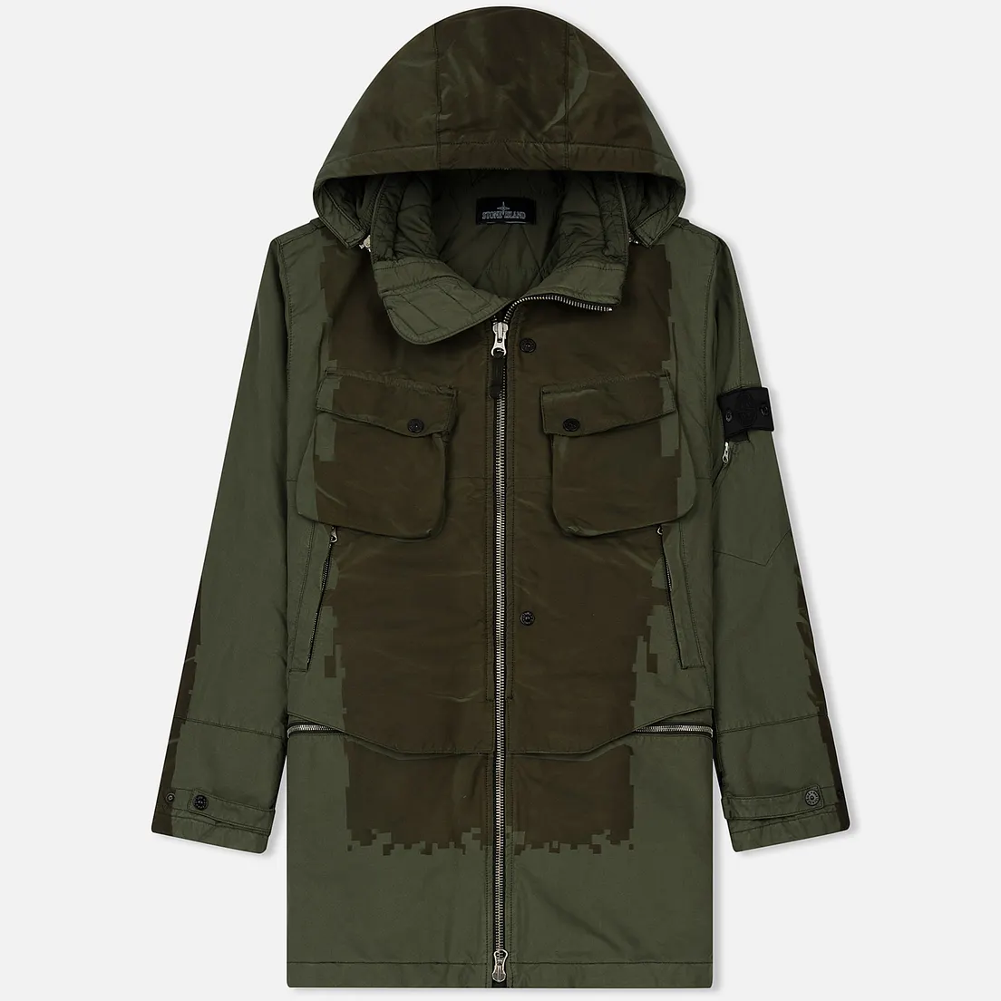 Stone Island Shadow Project Мужская куртка парка Laser Engraved David-TC