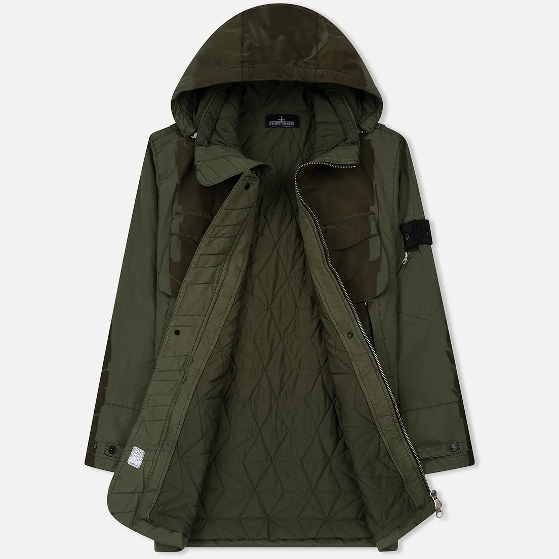 Stone Island Shadow Project Мужская куртка парка Laser Engraved David-TC