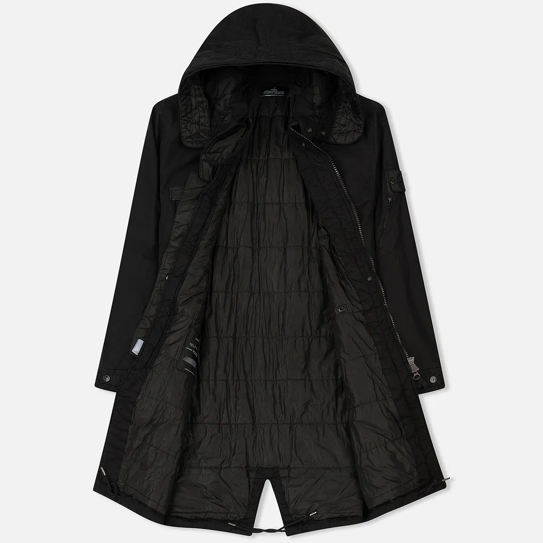 Stone Island Shadow Project Мужская куртка парка Padded Fishtail