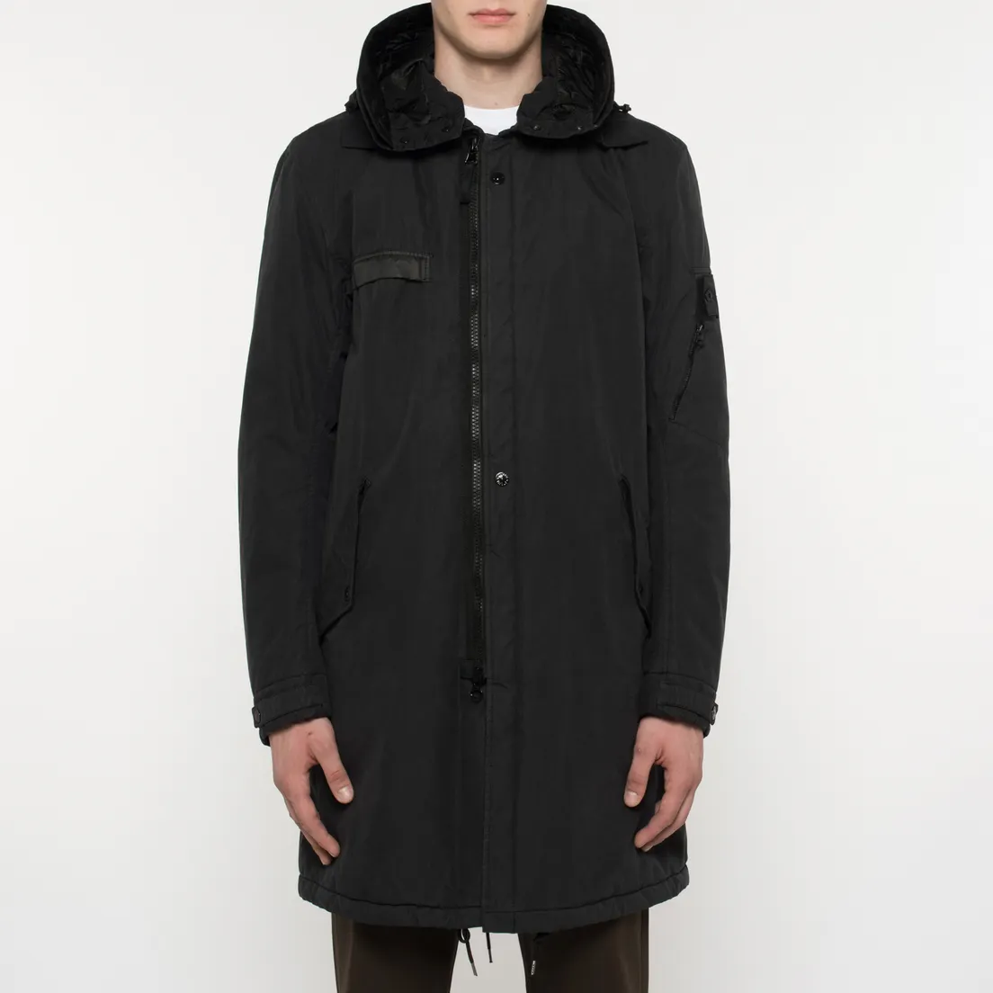 Stone Island Shadow Project Мужская куртка парка Padded Fishtail