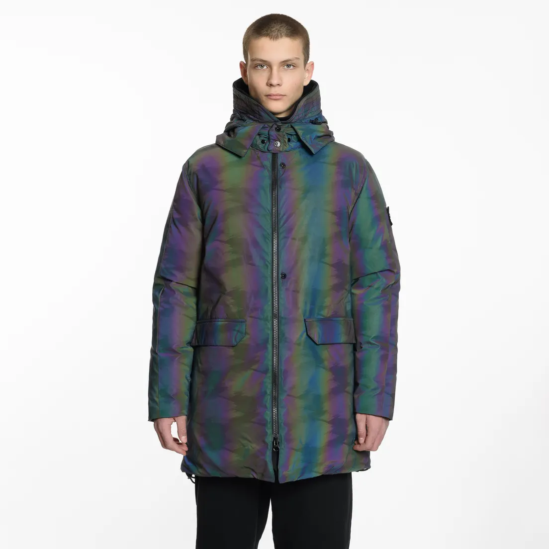 Stone Island Shadow Project Мужская куртка парка Scarabeo Down