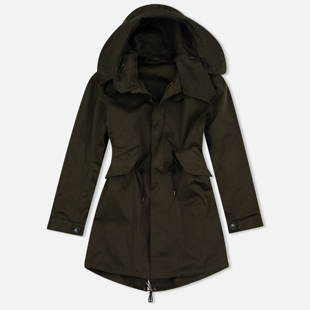 Мужская куртка парка Ten C Parka Dark Olive