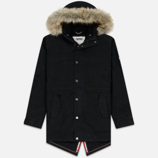 Мужская куртка парка Tommy Jeans Cotton Lined Black