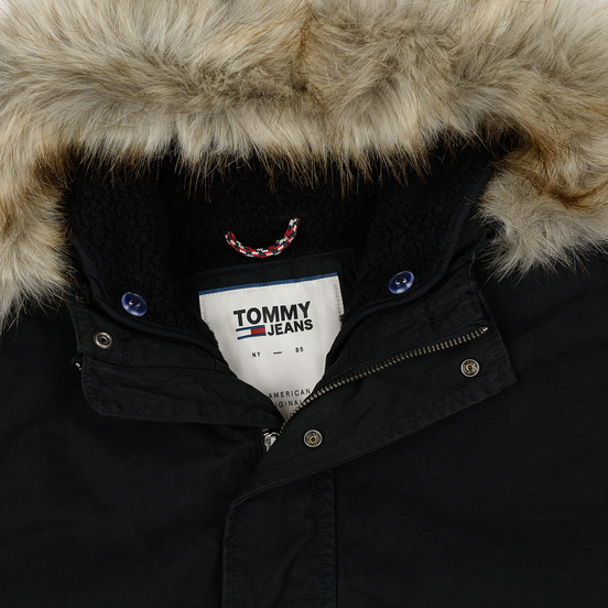 Мужская куртка парка Tommy Jeans Cotton Lined Black