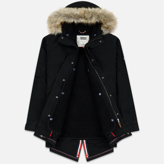 Мужская куртка парка Tommy Jeans Cotton Lined Black