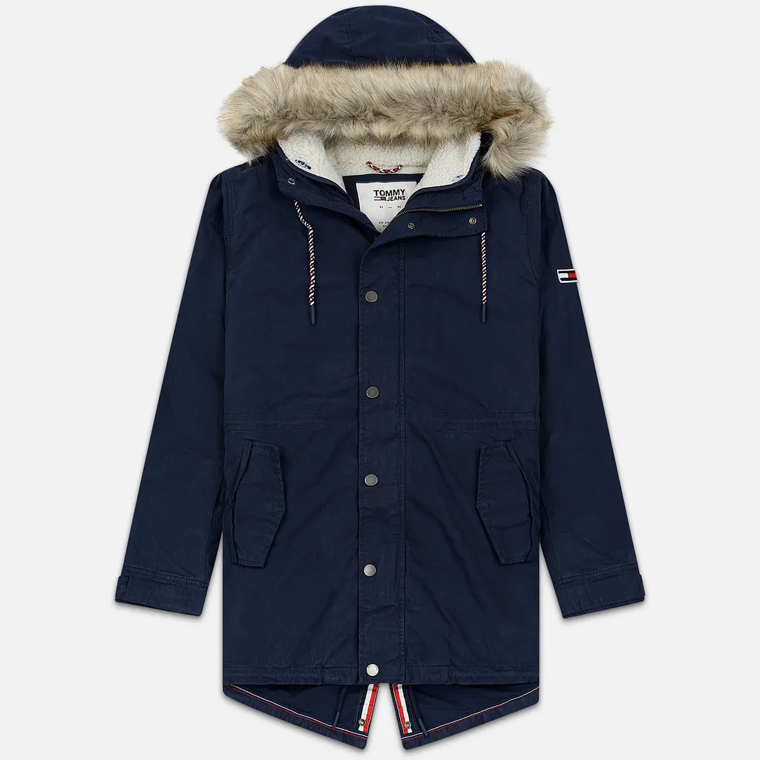 Tommy Jeans Мужская куртка парка Cotton Lined