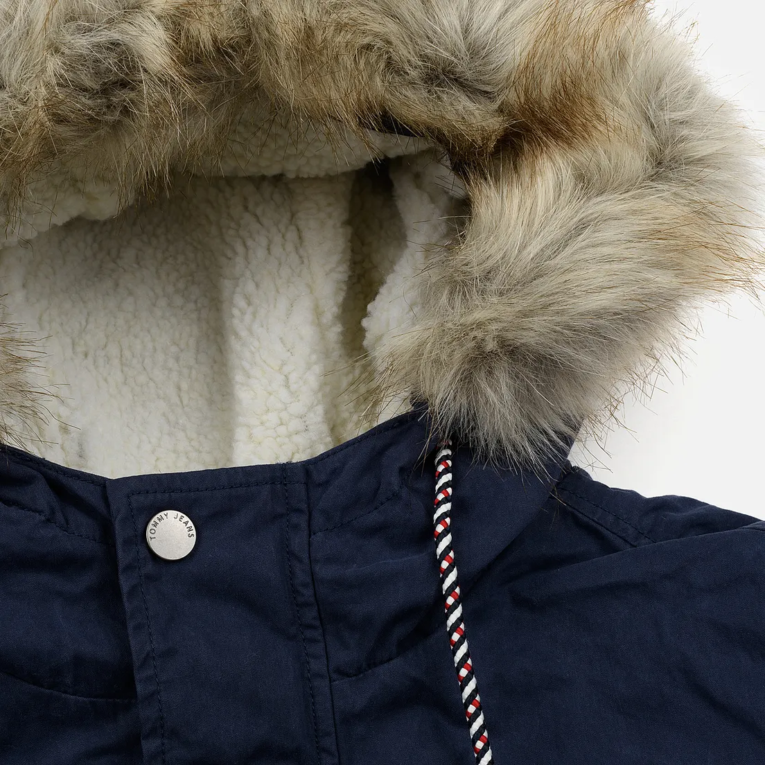 Tommy Jeans Мужская куртка парка Cotton Lined