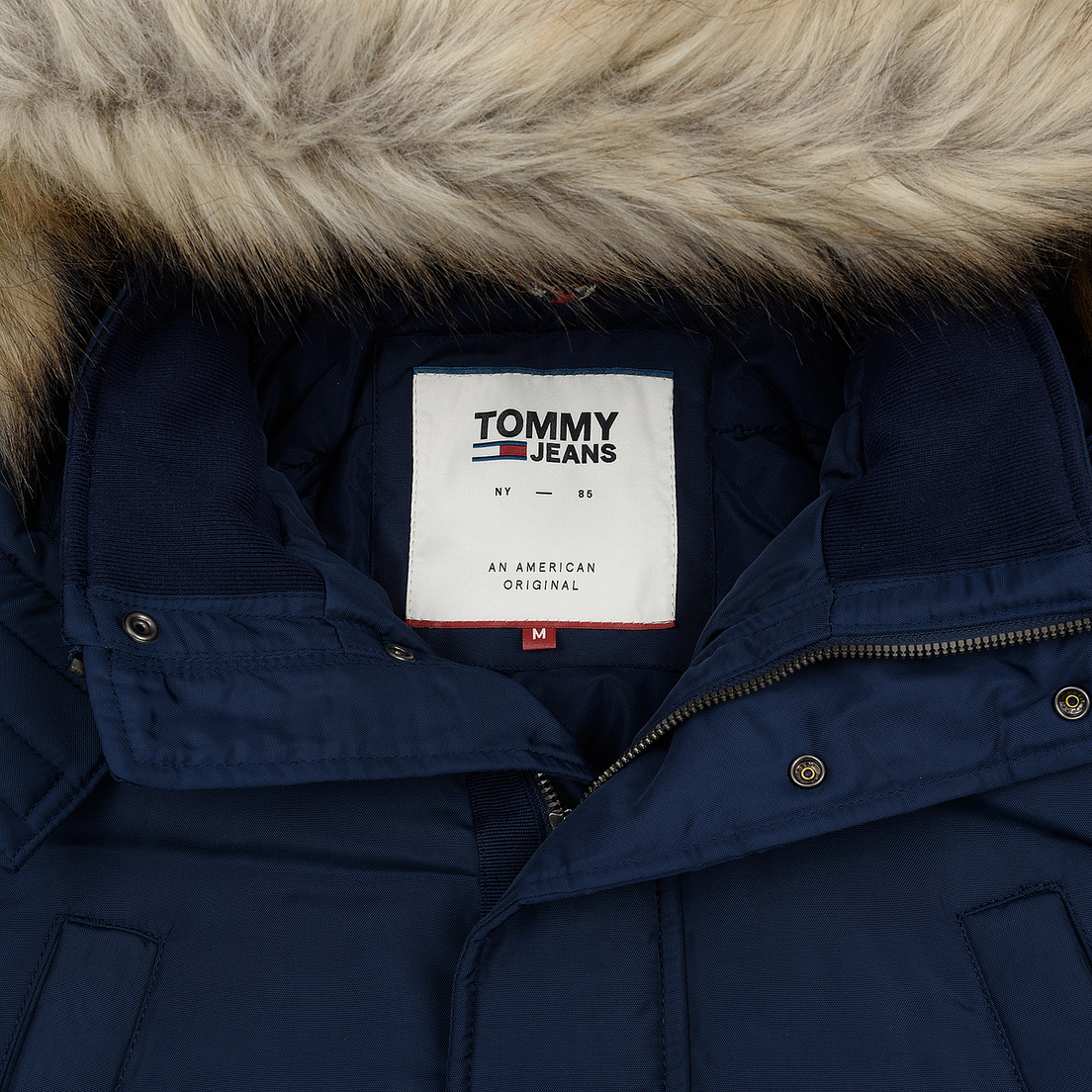 Tommy Jeans Мужская куртка парка Trimmed Hood Technical