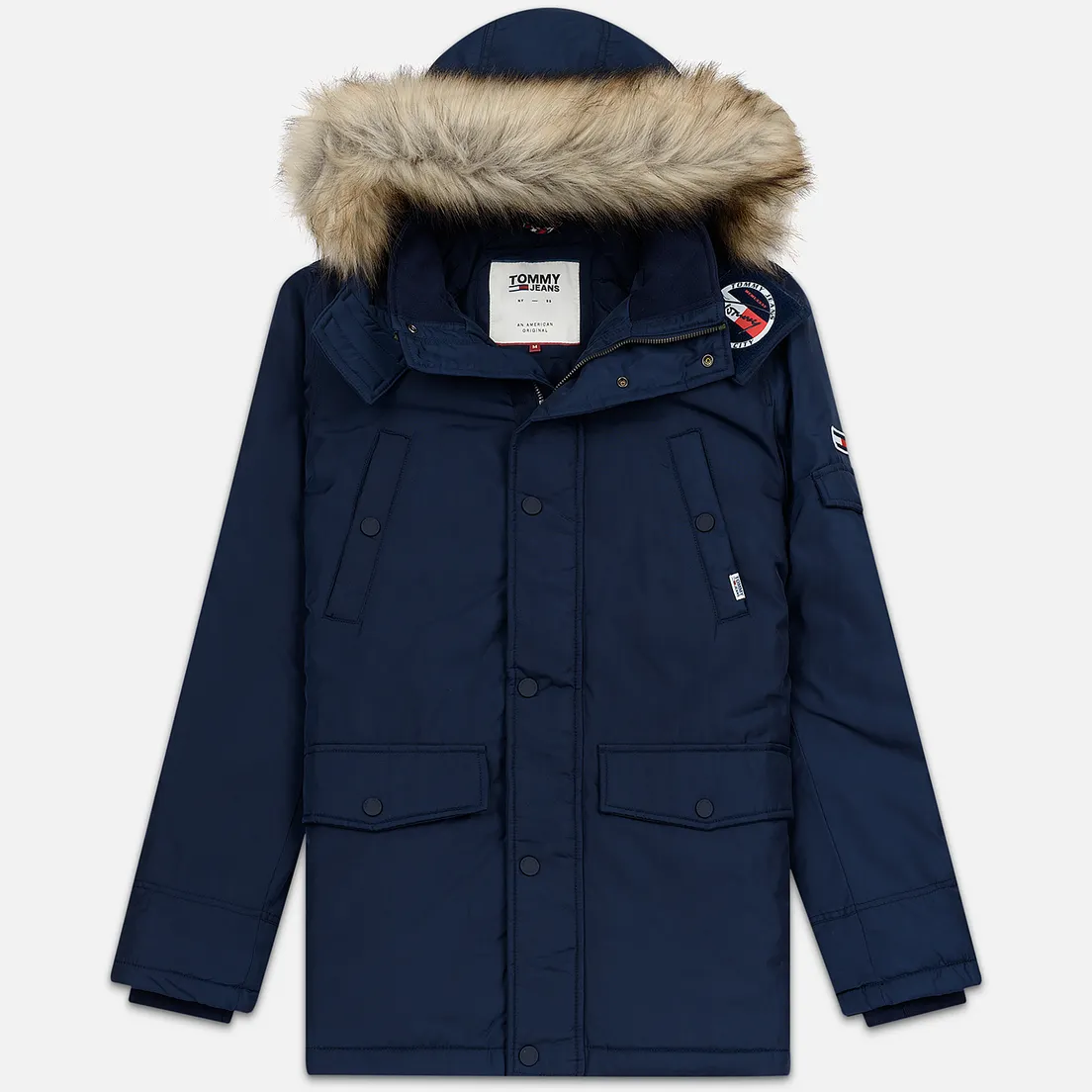 Tommy Jeans Мужская куртка парка Trimmed Hood Technical