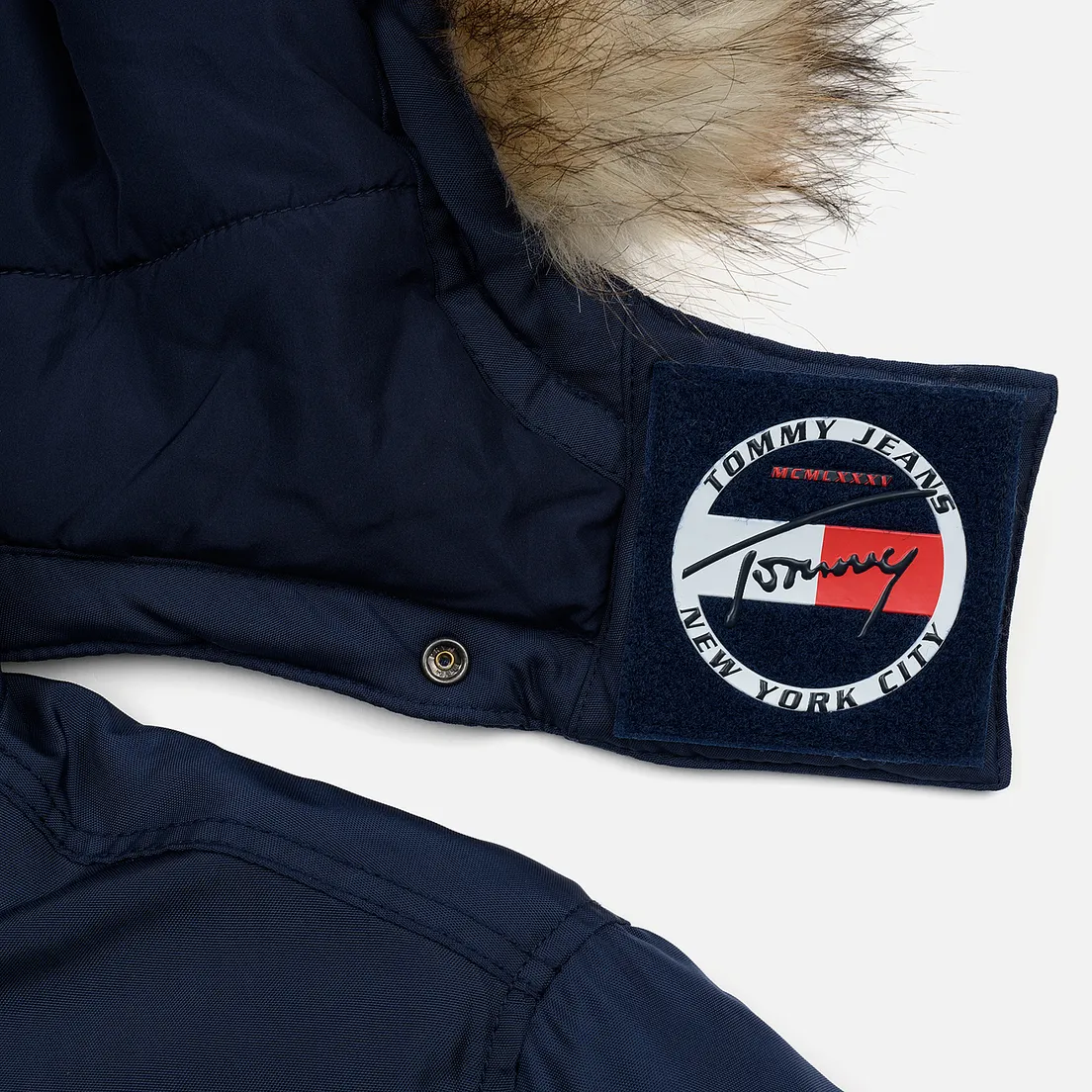 Tommy Jeans Мужская куртка парка Trimmed Hood Technical