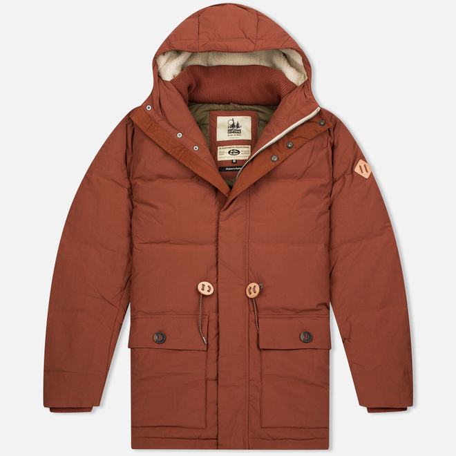 Мужская куртка парка Uniformes Generale Janssen Real Down Expedition Burnt Orange