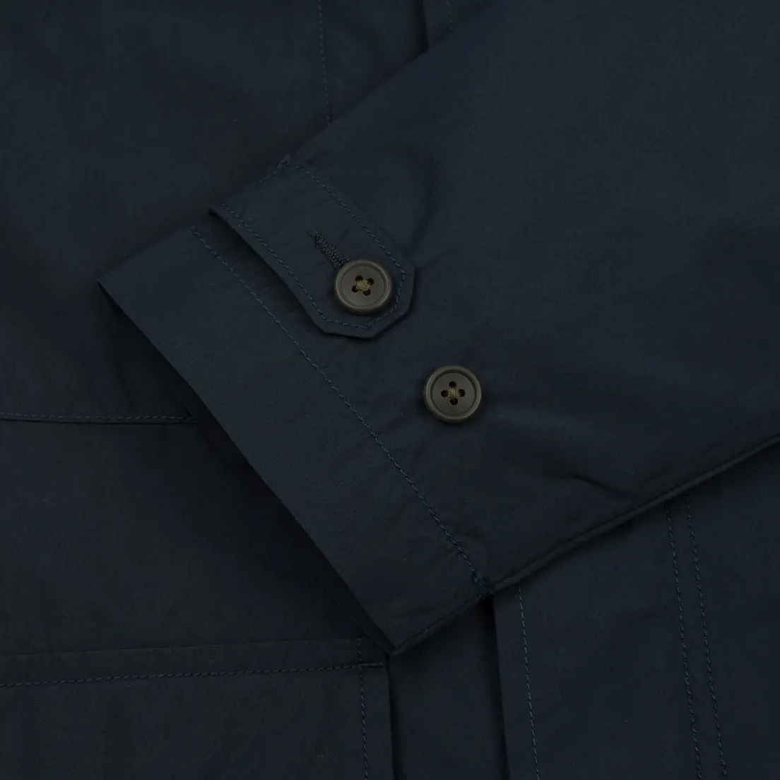 Universal Works Мужская куртка парка Military Workshirt Short Cotton/Nylon