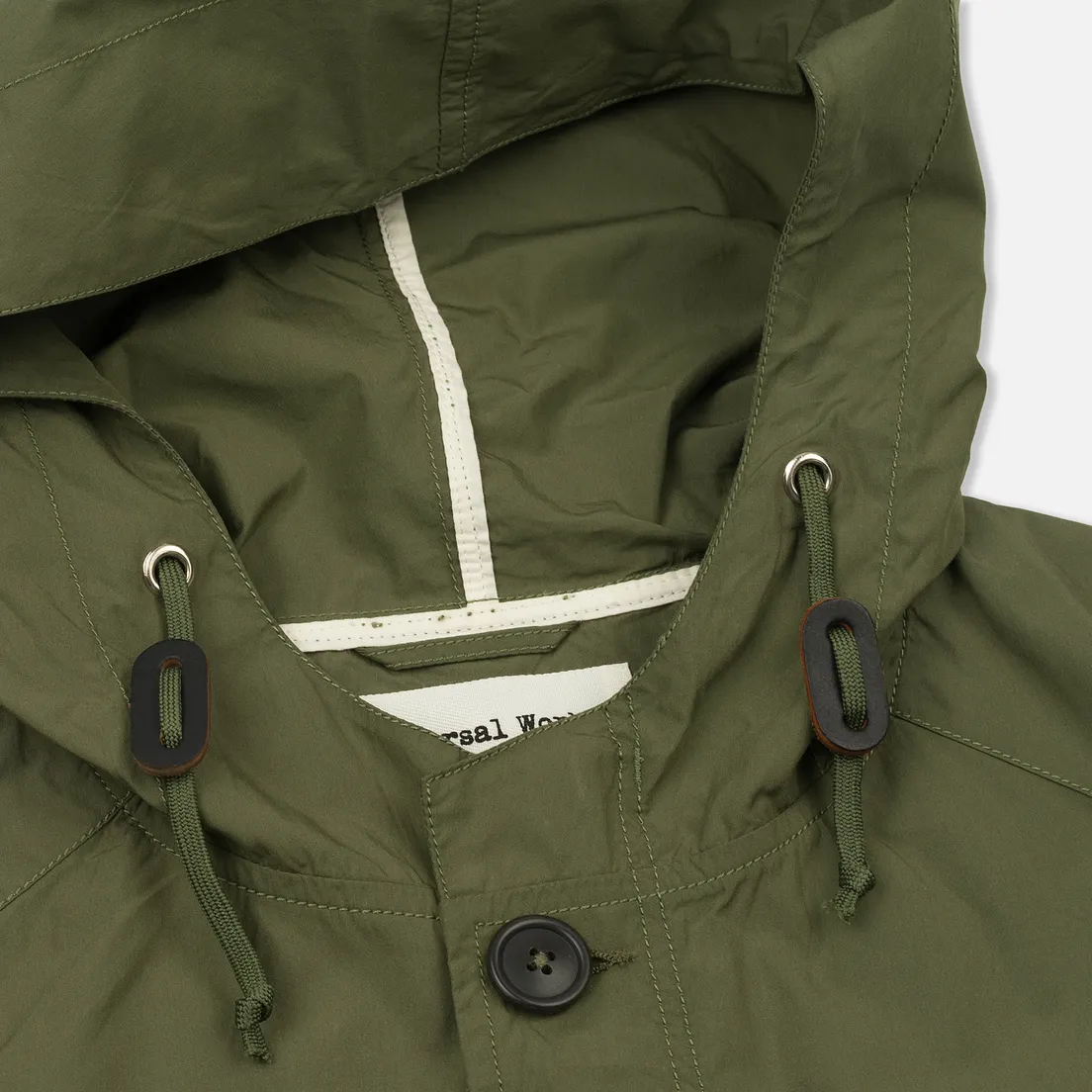 Universal Works Мужская куртка парка Military Workshirt Short Cotton/Nylon