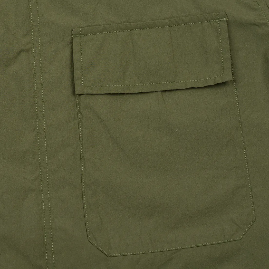 Universal Works Мужская куртка парка Military Workshirt Short Cotton/Nylon